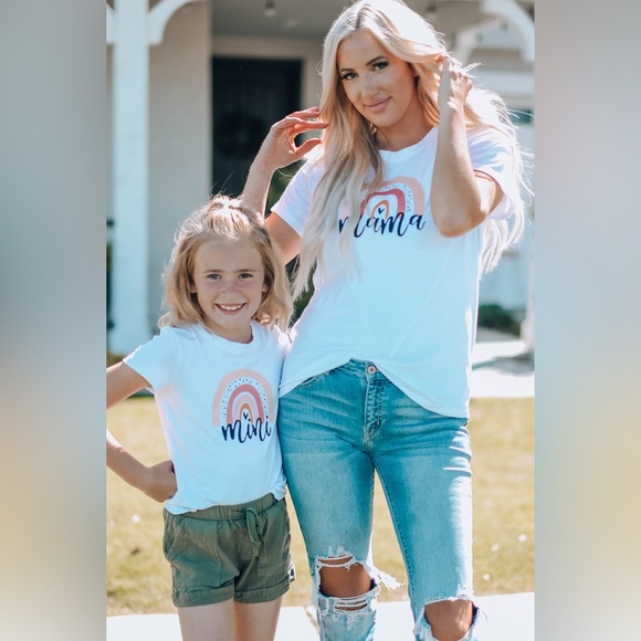 Mama Graphic Round Neck Tee - Picture 5 of 5